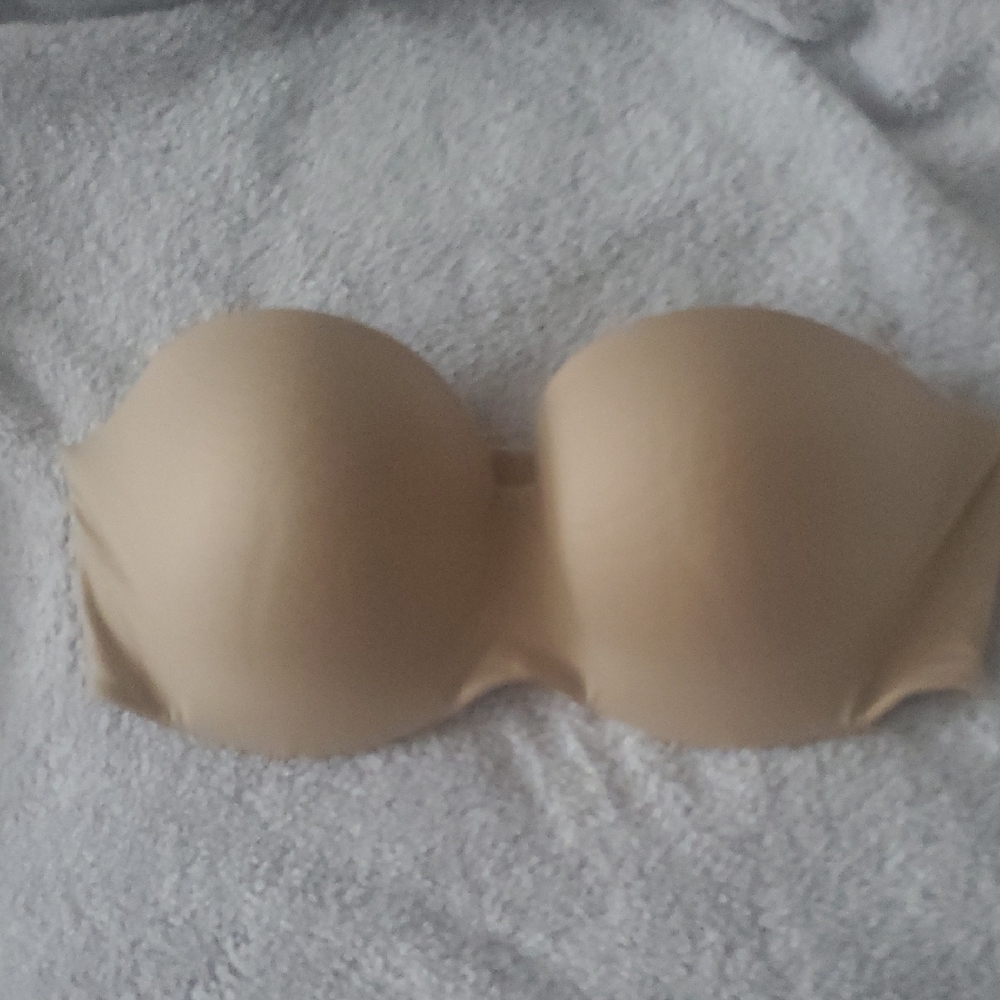Victoria's Secret Tan Strapless Bra